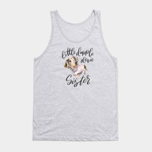 Chocolate Dapple Doxie Sister Tank Top